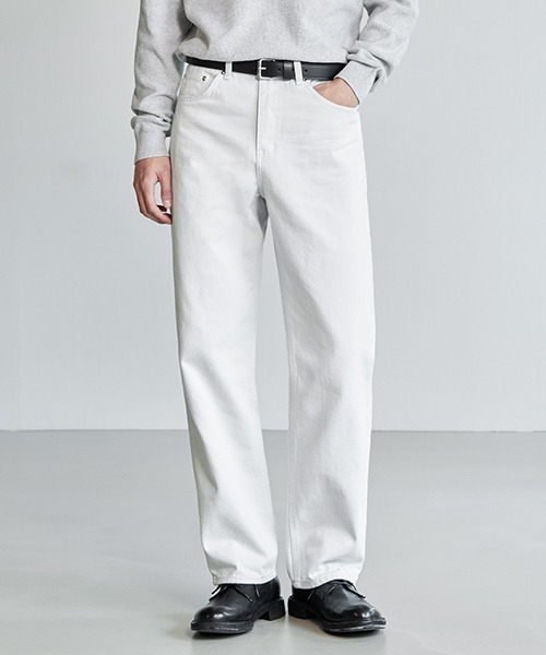 1785 LIGHT GREY JEANS [WIDE STRAIGHT]